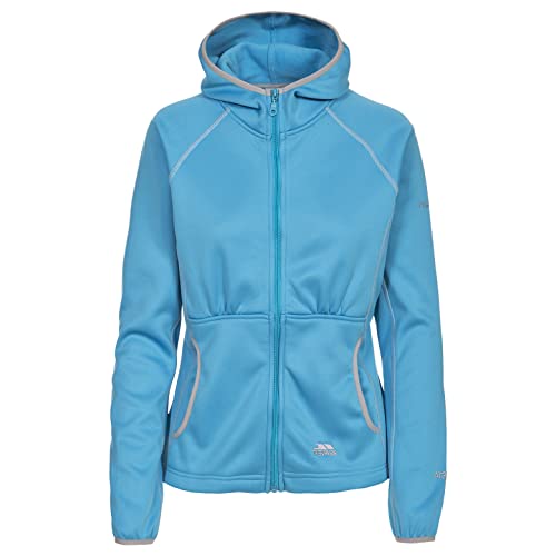 Trespass Sunnyside, Bermuda, XL, Warme Fleecejacke 300g/m² mit Kapuze für Damen, X-Large, Blau Trespass Sunnyside, Bermuda, XL, Warme Fleecejacke 300g/m² mit Kapuze für Damen, X-Large, Blau von Trespass