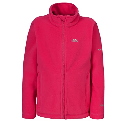 Trespass Teviot, Raspberry, 2/3, Warme Fleecejacke 280g/m² für Kinder / Unisex / Mädchen und Jungen, 2-3 Jahre, Rosa / Pink von Trespass