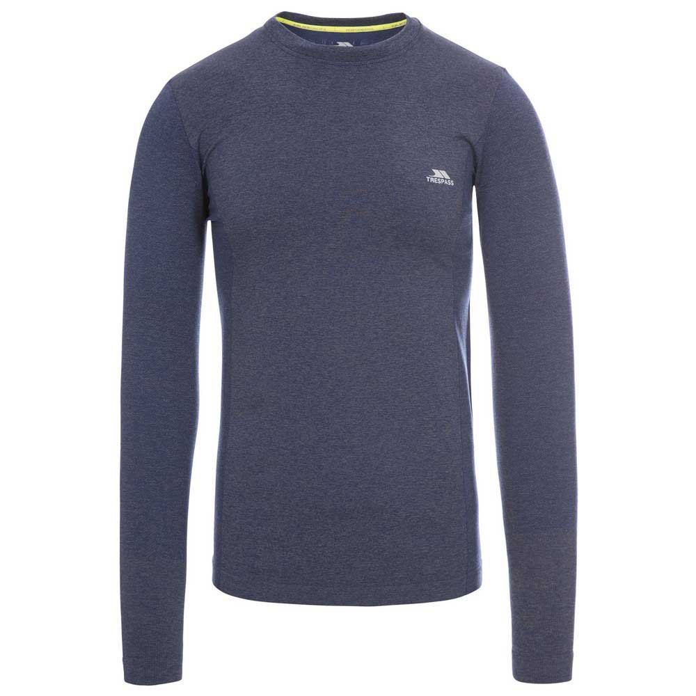 Trespass Timo Long Sleeve T-shirt Blau L Mann von Trespass