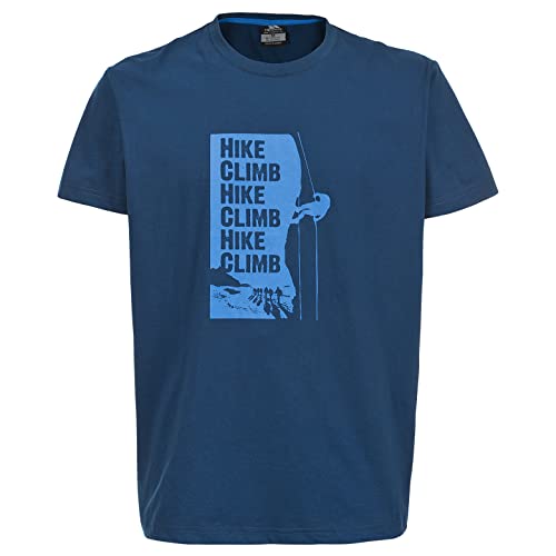 Trespass Tramore, Midnight Blue, XS, T-Shirt mit Aufdruck für Kinder / Jugendliche / Jungen 10-17 Jahre, X-Small, Blau Trespass Tramore, Midnight Blue, XS, T-Shirt mit Aufdruck für Kinder / Jugendliche / Jungen 10-17 Jahre, X-Small, Blau von Trespass