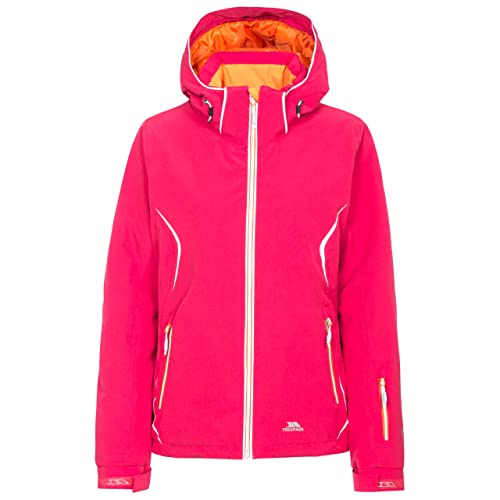 Trespass Tyrona, Raspberry, XL, Wasserdichte Skijacke mit abnehmbarer Kapuze, Unterarmbelüftung & Schneefang für Damen, X-Large, Rosa / Pink Trespass Tyrona, Raspberry, XL, Wasserdichte Skijacke mit abnehmbarer Kapuze, Unterarmbelüftung & Schneefang für Damen, X-Large, Rosa / Pink von Trespass