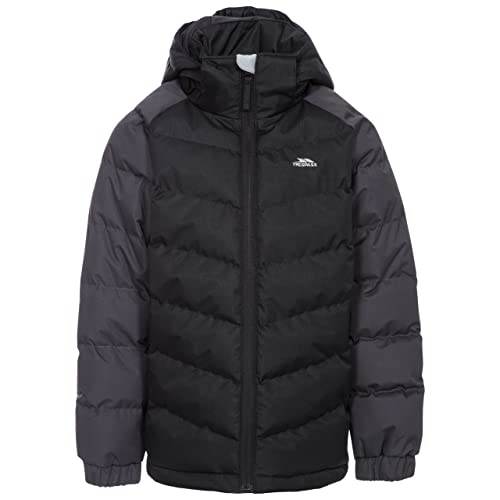 Trespass Unisex-Kinder Sidespin Jacke, Nero, 10 anni Trespass Unisex-Kinder Sidespin Jacke, Nero, 10 anni von Trespass