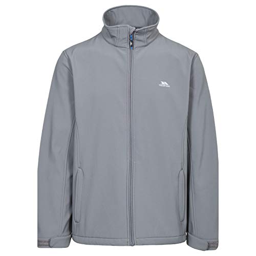 Trespass Vander, Storm Grey, XXS, Leichte Wasserdichte Softshelljacke für Herren, XX-Small / 2XS / 2X-Small, Grau Trespass Vander, Storm Grey, XXS, Leichte Wasserdichte Softshelljacke für Herren, XX-Small / 2XS / 2X-Small, Grau von Trespass