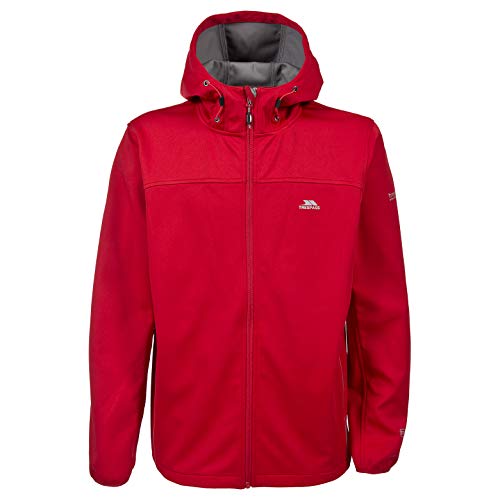 Trespass Zeek, Red, XXS, Wasserdichte Softshelljacke für Herren, XX-Small / 2XS / 2X-Small, Rot Trespass Zeek, Red, XXS, Wasserdichte Softshelljacke für Herren, XX-Small / 2XS / 2X-Small, Rot von Trespass