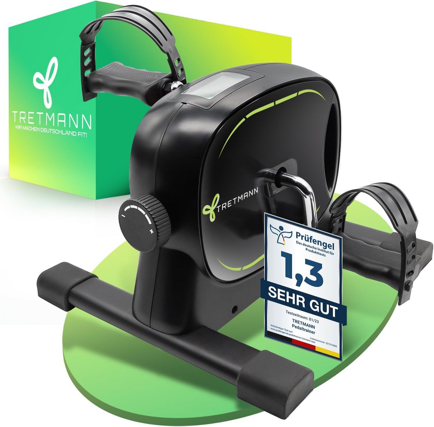 Tretmann Multitrainer Tretmann Pedaltrainer - Beintrainer für Senioren Heimtrainer, (inkl. Befestigungsband, Senioren Heimtrainer Mini Bike), DEKRA Geprüft Tretmann Multitrainer Tretmann Pedaltrainer - Beintrainer für Senioren Heimtrainer, (inkl. Befestigungsband, Senioren Heimtrainer Mini Bike), DEKRA Geprüft von Tretmann
