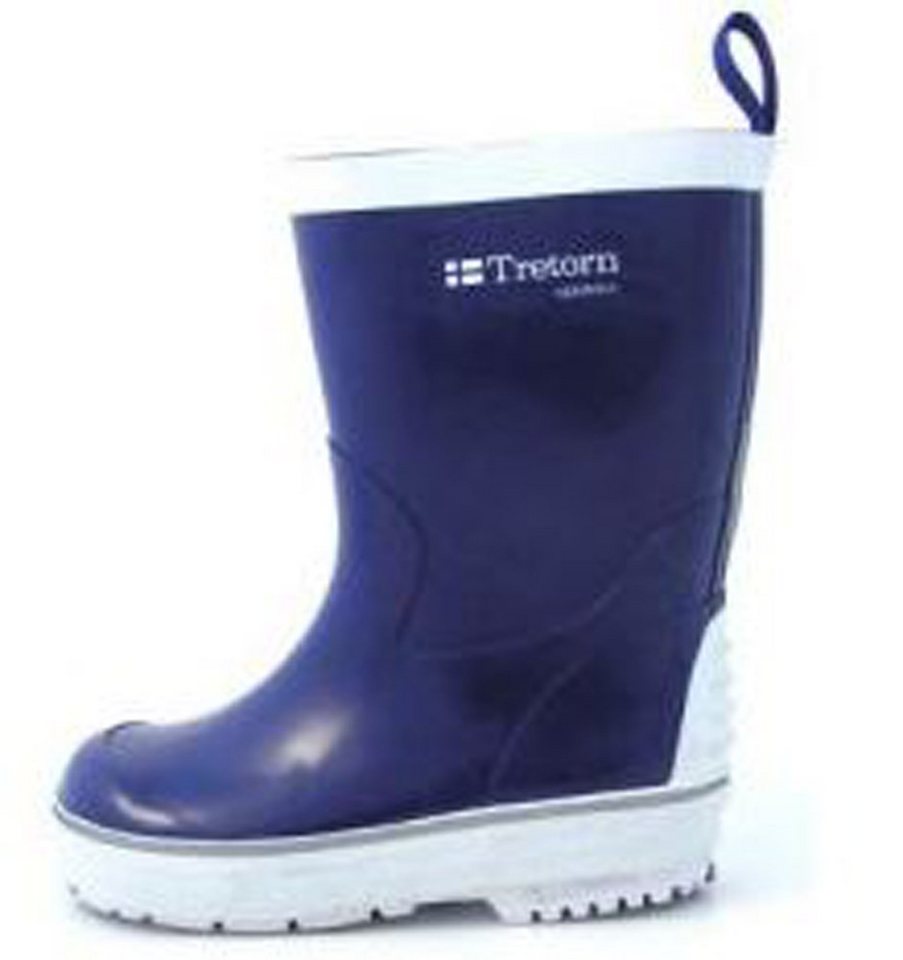 Tretorn Tretorn Kautschuk Kinderstiefel Optimist, blau Gummistiefel von Tretorn