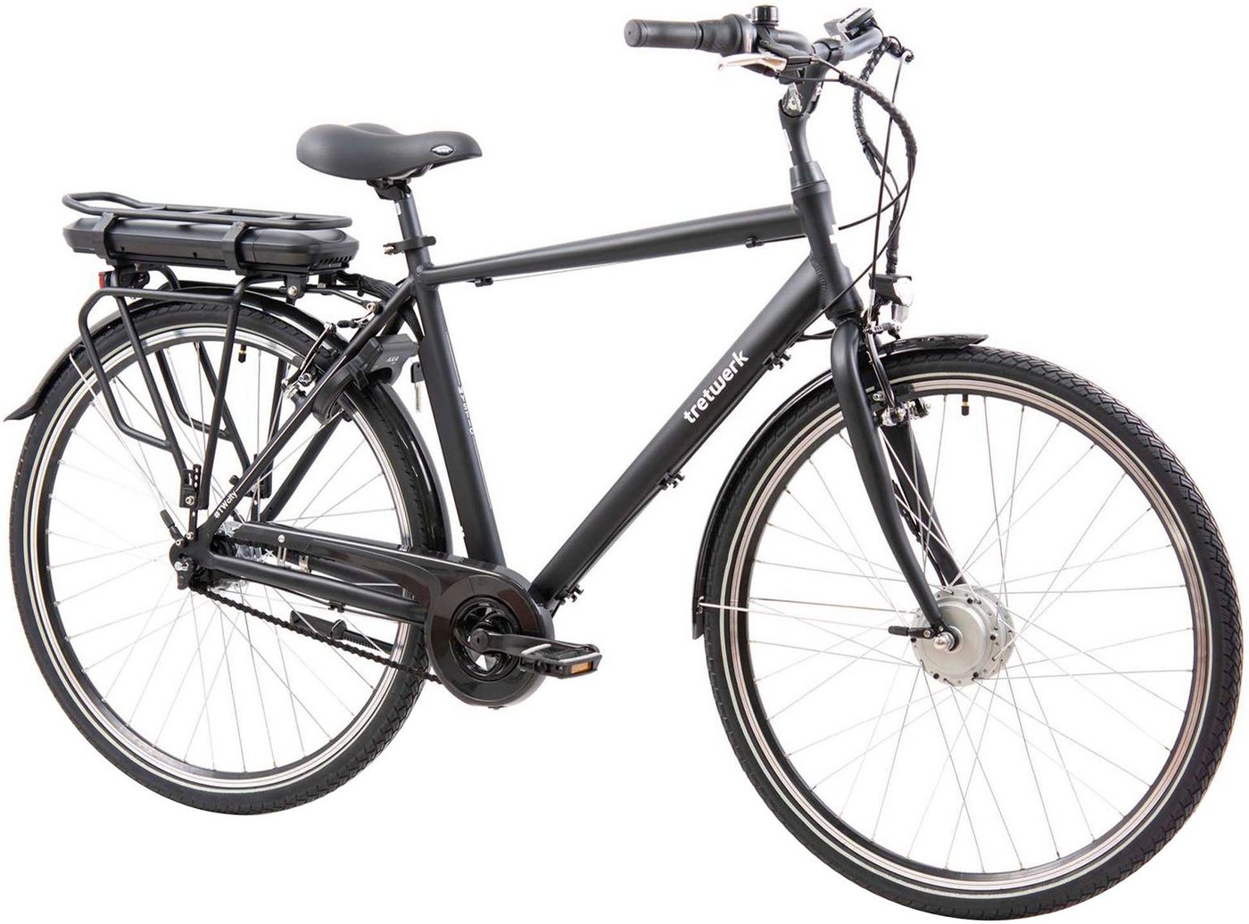 Tretwerk E-Bike Trekkingrad Mystic, 7 Gang, Nabenschaltung, Frontmotor, 468 Wh, Pedelec, Elektrofahrrad für Damen u. Herren Tretwerk E-Bike Trekkingrad Mystic, 7 Gang, Nabenschaltung, Frontmotor, 468 Wh, Pedelec, Elektrofahrrad für Damen u. Herren von Tretwerk