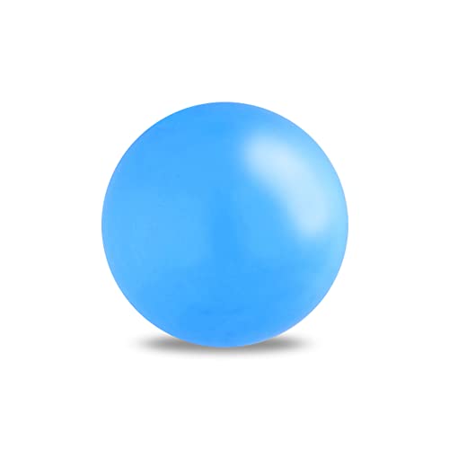 Treuheld® Kunststoff Piercing Kugel mit Gewinde | Farbe: Hellblau | Größe: 1,6 x 5 mm von Treuheld