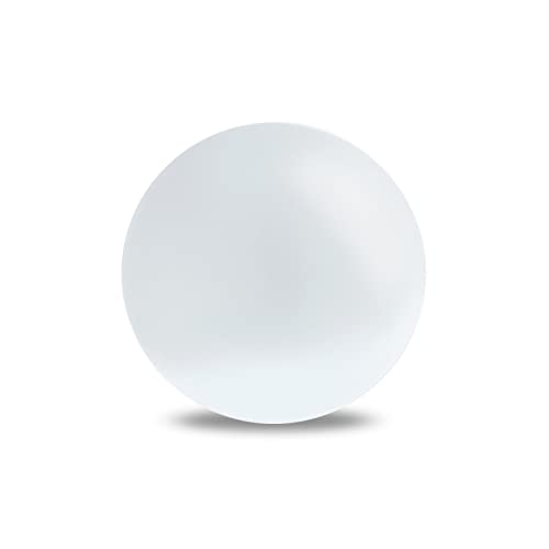 Treuheld® Kunststoff Piercing Kugel mit Gewinde | Farbe: Weiß | Größe: 1,2 x 5 mm von Treuheld