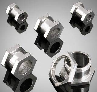 Treuheld Flesh Tunnel - Stahl - Silber - 6-eck 12 mm Treuheld Flesh Tunnel - Stahl - Silber - 6-eck 12 mm von Treuheld