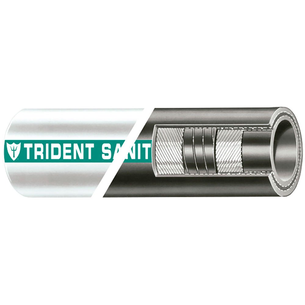 Trident Marine Premium Sanitation Hose Silber von Trident Marine