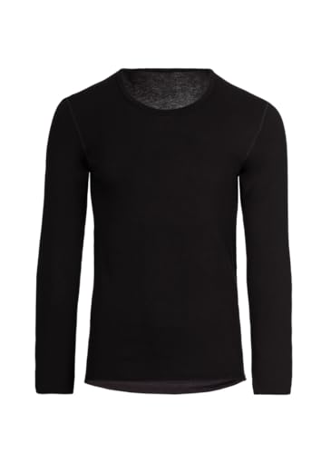 Trigema Unisex Herren Langarm Ski/Sport Shirt Sportunterwäsche, Schwarz (Schwarz 008), L EU Trigema Unisex Herren Langarm Ski/Sport Shirt Sportunterwäsche, Schwarz (Schwarz 008), L EU von Trigema