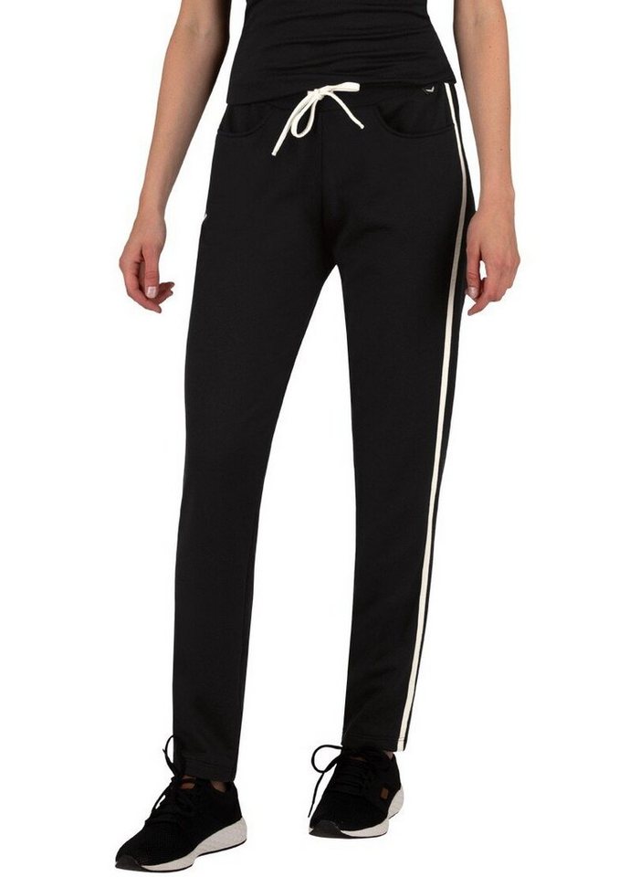 Trigema Jerseyhose TRIGEMA Sweathose mit Seitenstreifen (1-tlg) Trigema Jerseyhose TRIGEMA Sweathose mit Seitenstreifen (1-tlg) von Trigema