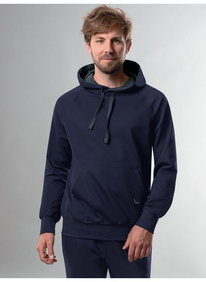 Trigema Kapuzensweatshirt TRIGEMA Kapuzensweatshirt aus Biobaumwolle von Trigema