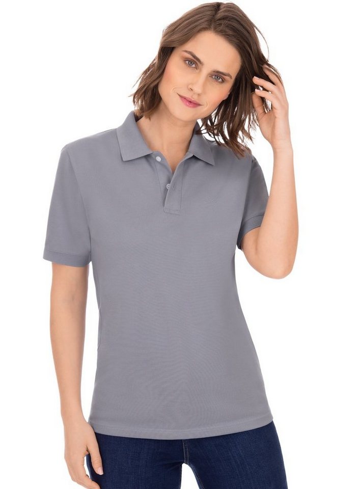 Trigema Poloshirt TRIGEMA Poloshirt DELUXE Piqué (1-tlg) von Trigema