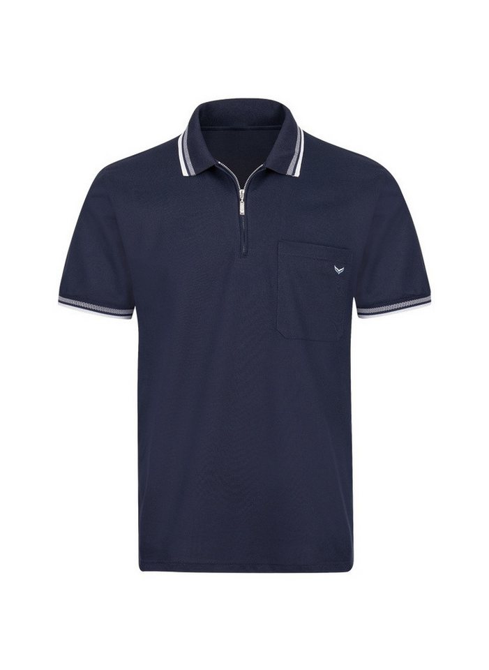 Trigema Poloshirt TRIGEMA Poloshirt mit Reißverschluss (1-tlg) Trigema Poloshirt TRIGEMA Poloshirt mit Reißverschluss (1-tlg) von Trigema