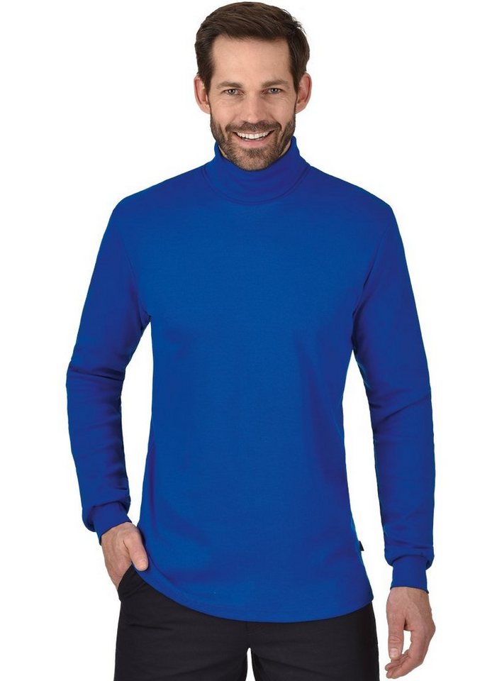 Trigema Rollkragenshirt TRIGEMA Langarm Ski- und Sport-Rollkragenpullover (1-tlg) von Trigema