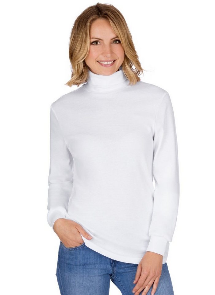Trigema Rollkragenshirt TRIGEMA Langarm Ski- und Sport-Rollkragenpullover (1-tlg) Trigema Rollkragenshirt TRIGEMA Langarm Ski- und Sport-Rollkragenpullover (1-tlg) von Trigema