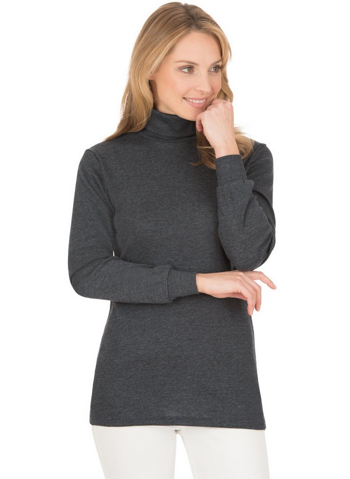 Trigema Rollkragenshirt TRIGEMA Langarm Ski- und Sport-Rollkragenpullover (1-tlg) Trigema Rollkragenshirt TRIGEMA Langarm Ski- und Sport-Rollkragenpullover (1-tlg) von Trigema