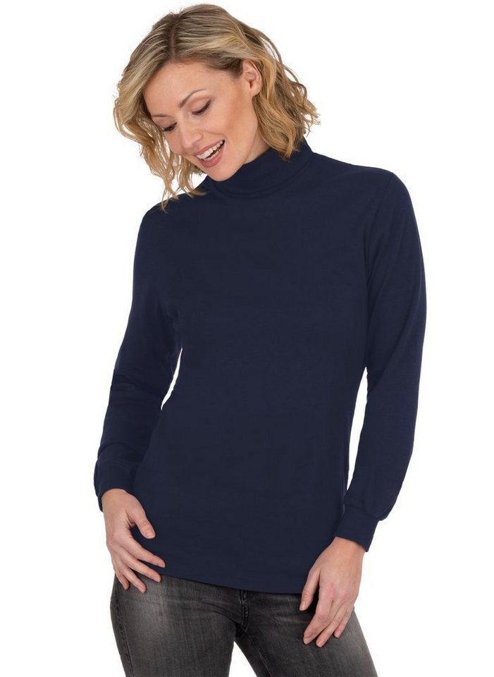 Trigema Rollkragenshirt TRIGEMA Langarm Ski- und Sport-Rollkragenpullover (1-tlg) Trigema Rollkragenshirt TRIGEMA Langarm Ski- und Sport-Rollkragenpullover (1-tlg) von Trigema