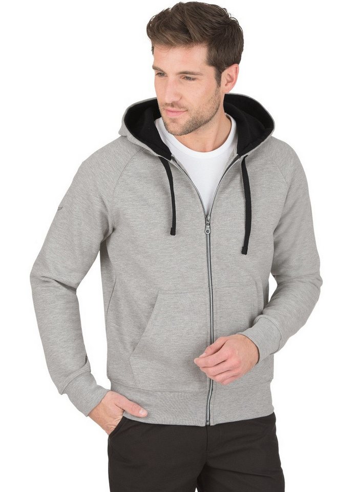 Trigema Sweatjacke TRIGEMA Sweatjacke mit Kapuze (1-tlg) Trigema Sweatjacke TRIGEMA Sweatjacke mit Kapuze (1-tlg) von Trigema