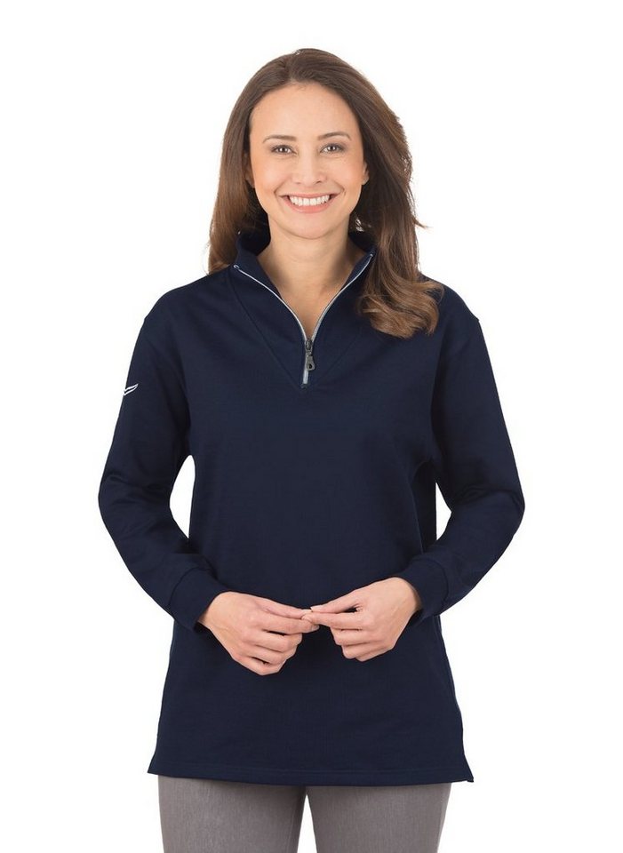 Trigema Sweatshirt TRIGEMA Reißverschluss-Sweater Trigema Sweatshirt TRIGEMA Reißverschluss-Sweater von Trigema