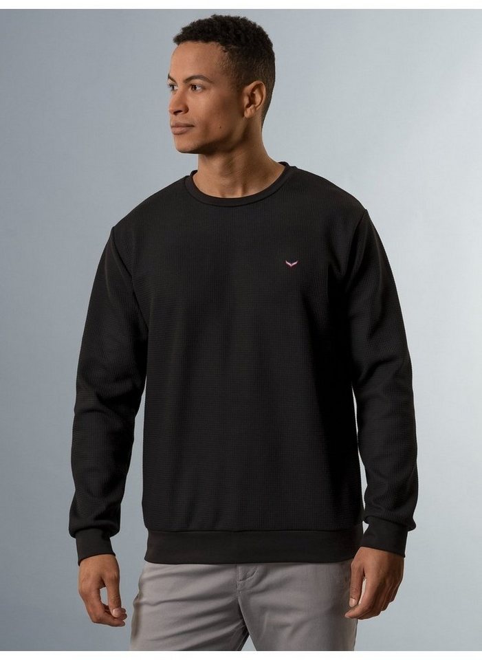 Trigema Sweatshirt TRIGEMA Sweatshirt in Waffeloptik Trigema Sweatshirt TRIGEMA Sweatshirt in Waffeloptik von Trigema