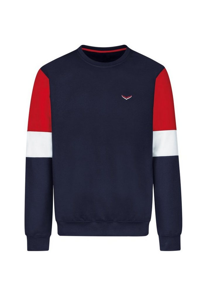 Trigema Sweatshirt TRIGEMA Sweatshirt mit kontrastfarbigen Elementen Trigema Sweatshirt TRIGEMA Sweatshirt mit kontrastfarbigen Elementen von Trigema
