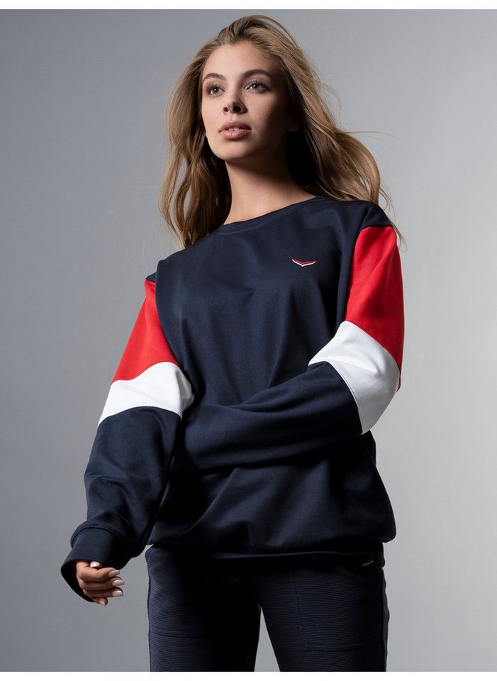 Trigema Sweatshirt TRIGEMA Sweatshirt mit kontrastfarbigen Elementen Trigema Sweatshirt TRIGEMA Sweatshirt mit kontrastfarbigen Elementen von Trigema