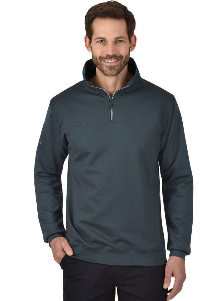 Trigema Sweatshirt TRIGEMA Sweatshirt mit Reißverschluss Trigema Sweatshirt TRIGEMA Sweatshirt mit Reißverschluss von Trigema