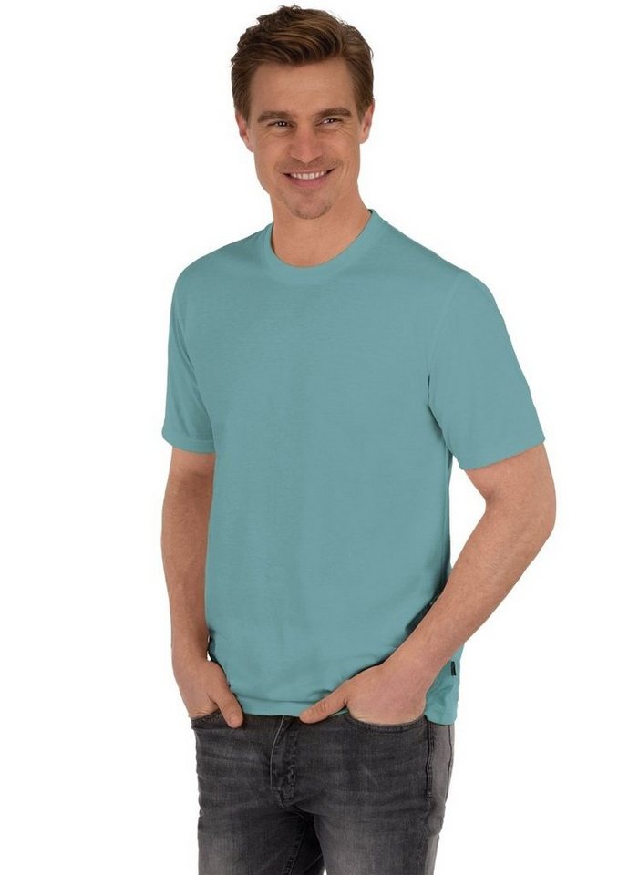 Trigema T-Shirt TRIGEMA T-Shirt DELUXE Baumwolle (1-tlg) von Trigema