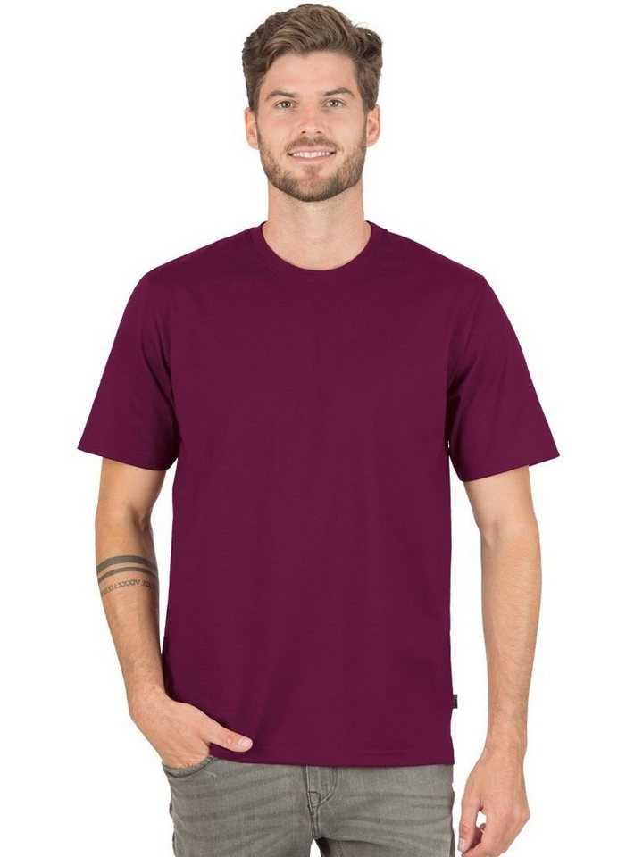 Trigema T-Shirt TRIGEMA T-Shirt DELUXE Baumwolle (1-tlg) Trigema T-Shirt TRIGEMA T-Shirt DELUXE Baumwolle (1-tlg) von Trigema