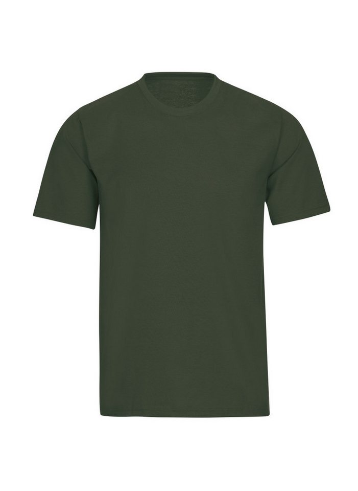 Trigema T-Shirt TRIGEMA T-Shirt DELUXE Baumwolle (1-tlg) Trigema T-Shirt TRIGEMA T-Shirt DELUXE Baumwolle (1-tlg) von Trigema