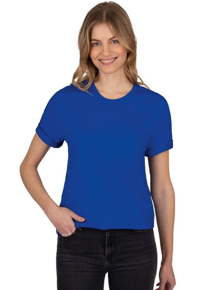 Trigema T-Shirt TRIGEMA T-Shirt aus 100% Baumwolle (1-tlg) Trigema T-Shirt TRIGEMA T-Shirt aus 100% Baumwolle (1-tlg) von Trigema