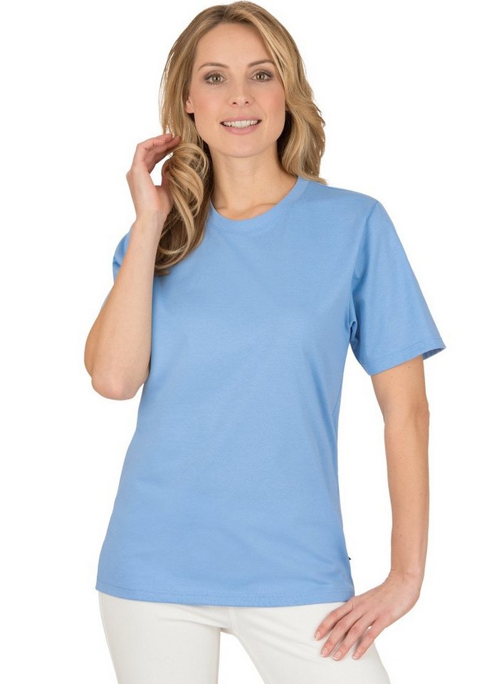 Trigema T-Shirt TRIGEMA T-Shirt aus 100% Baumwolle (1-tlg) von Trigema