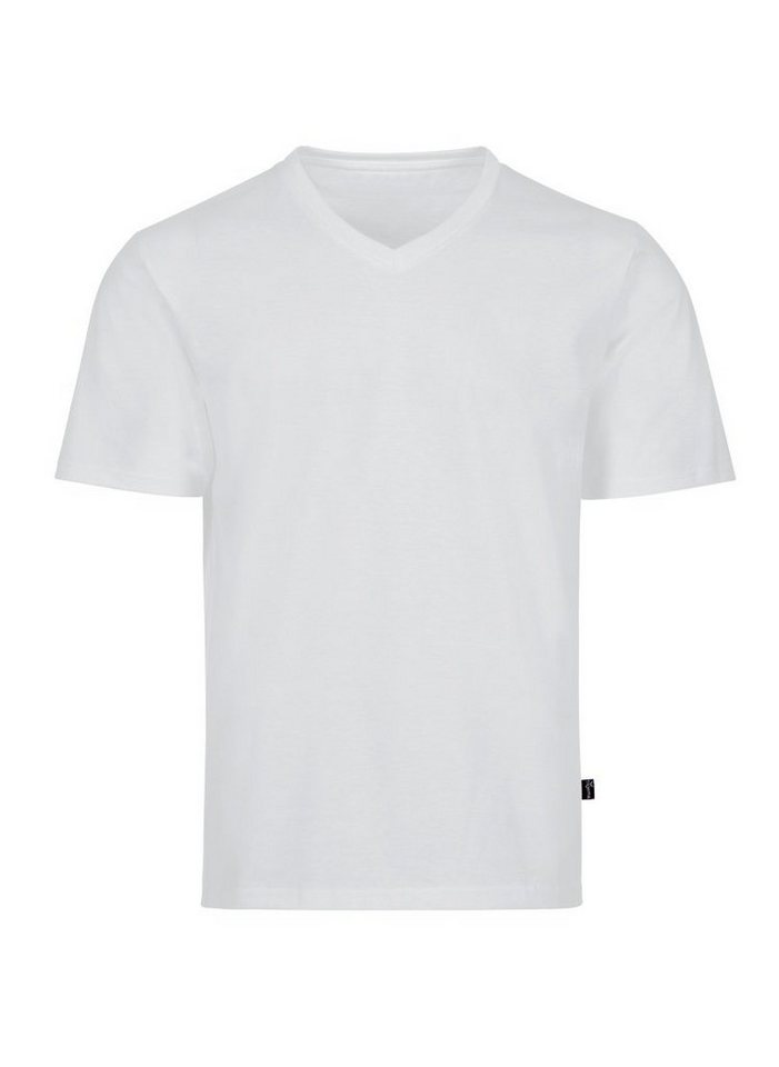 Trigema T-Shirt TRIGEMA V-Shirt DELUXE Baumwolle (1-tlg) Trigema T-Shirt TRIGEMA V-Shirt DELUXE Baumwolle (1-tlg) von Trigema
