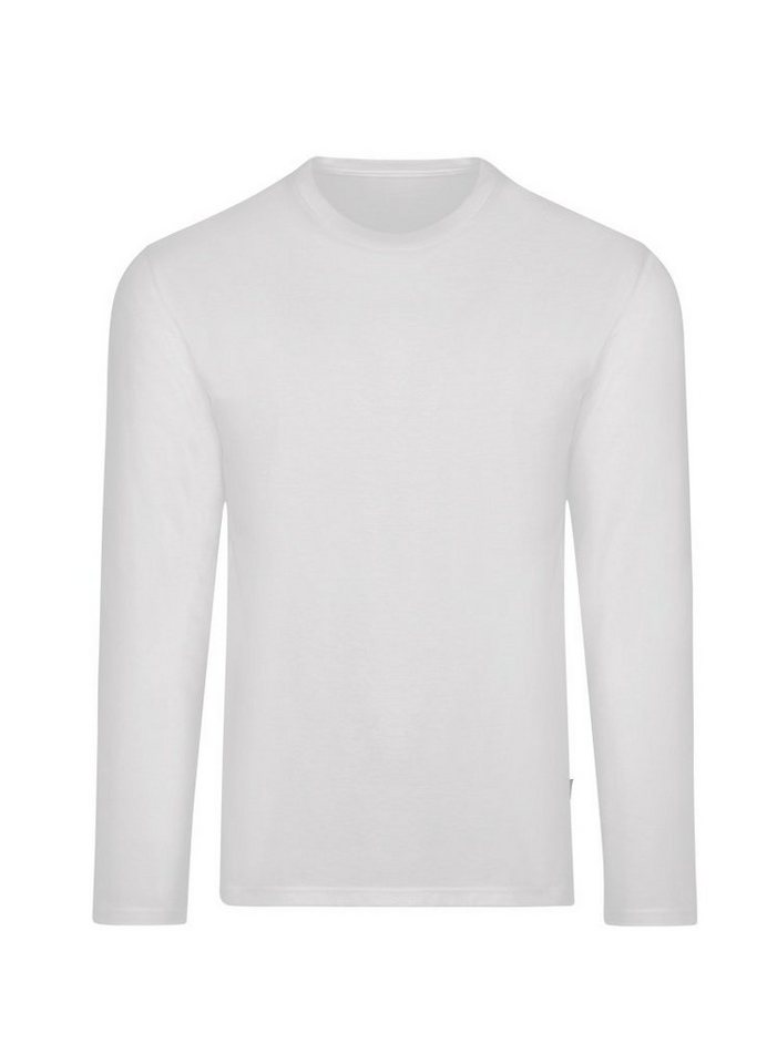 Trigema T-Shirt TRIGEMA Langarmshirt aus 100% Baumwolle (1-tlg) von Trigema