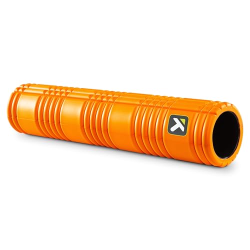 TriggerPoint Grid 2.0 Faszienrolle mit Kostenlosen Online-Videos, Kompakte Massagerolle, Vielseitige Faszienrolle, Orange, 26''/66cm von TRIGGERPOINT