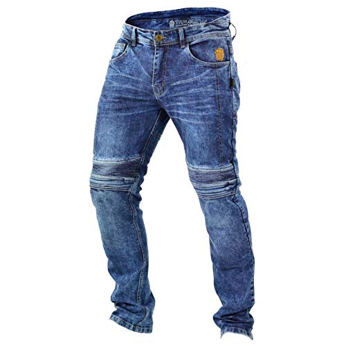 Trilobite Herren Motorradjeans Micas Urban, Blau, L32, 32/48, 38166504 von Trilobite