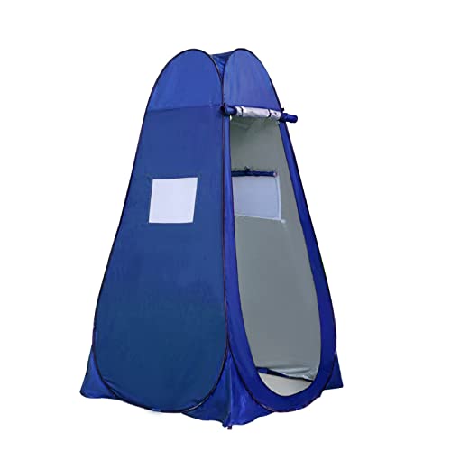 Trintion 190cm Pop up Toilettenzelt Wurfzelte Duschzelt für Outdoor Camping Dusche Blau von Trintion