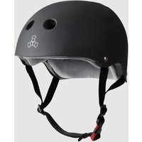 Triple 8 Certified Sweatsaver Helm black rubber von Triple 8