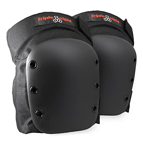 Triple 8 Knieschoner Street Kneepad, Schwarz, L, 1361000012 von Triple Eight