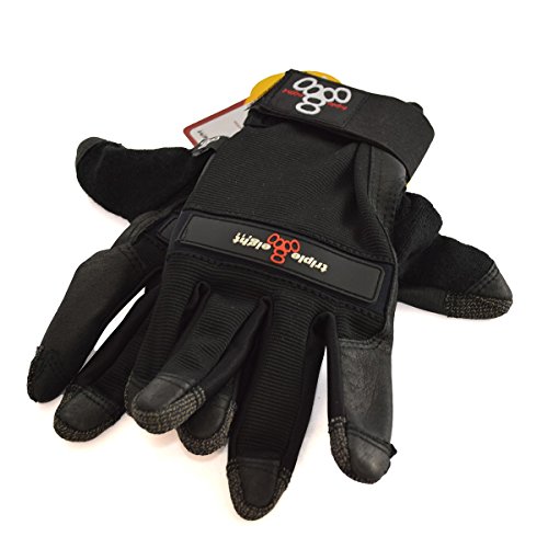 Triple 8 Schutzausrüstung Handschuhe Downhill, Schwarz, S/M von Triple Eight