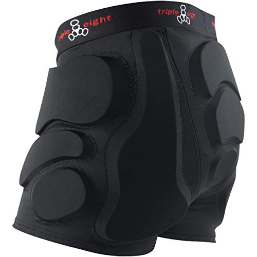 Centrano Triple 8 Damen Hoftebeskyttelse Rd Bumsaver Skate Shorts, Schwarz, XS EU Centrano Triple 8 Damen Hoftebeskyttelse Rd Bumsaver Skate Shorts, Schwarz, XS EU von Triple Eight