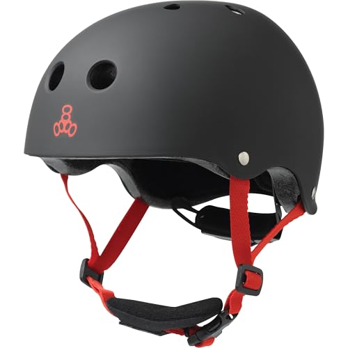 Triple 8 Lil 8 Black Rubber XXS/XS Kids Helm Triple 8 Lil 8 Black Rubber XXS/XS Kids Helm von Triple Eight