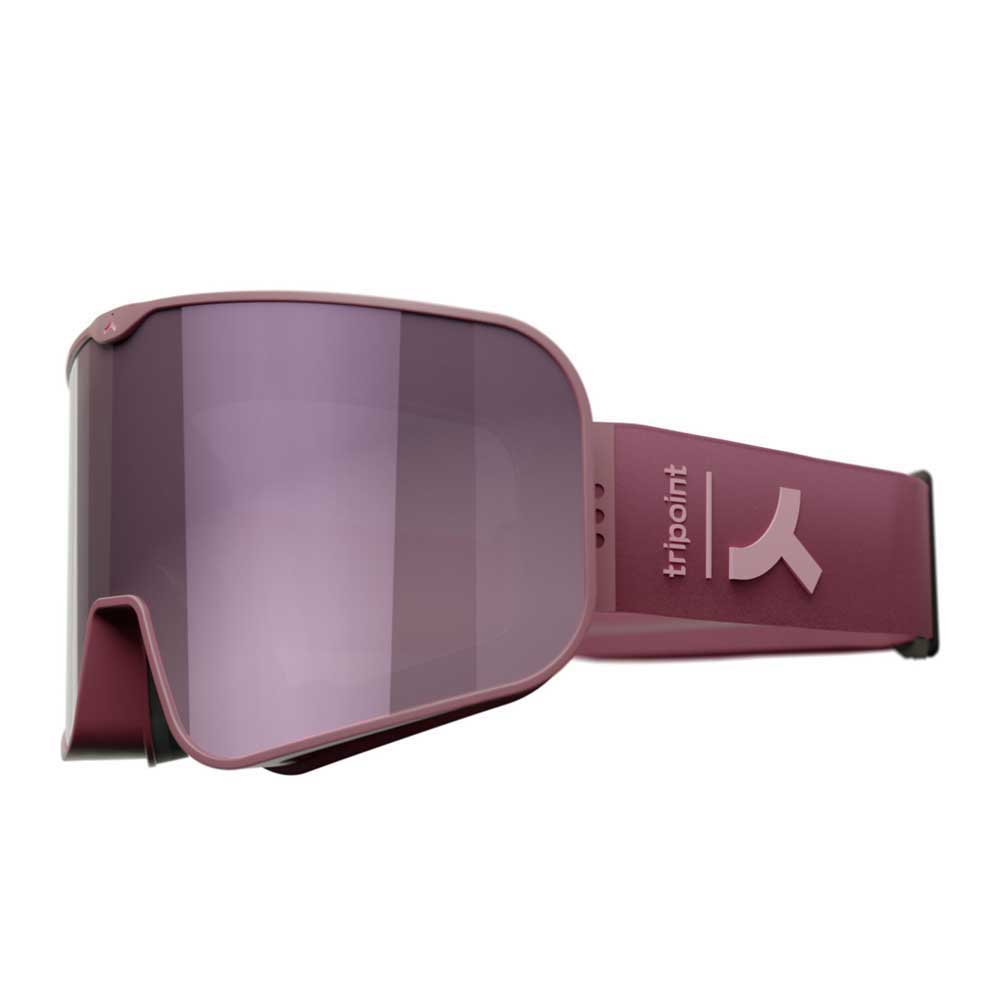 Tripoint 109 Tumba Peak Ski Goggles Rosa Brown w pink multi/CAT3 Tripoint 109 Tumba Peak Ski Goggles Rosa Brown w pink multi/CAT3 von Tripoint