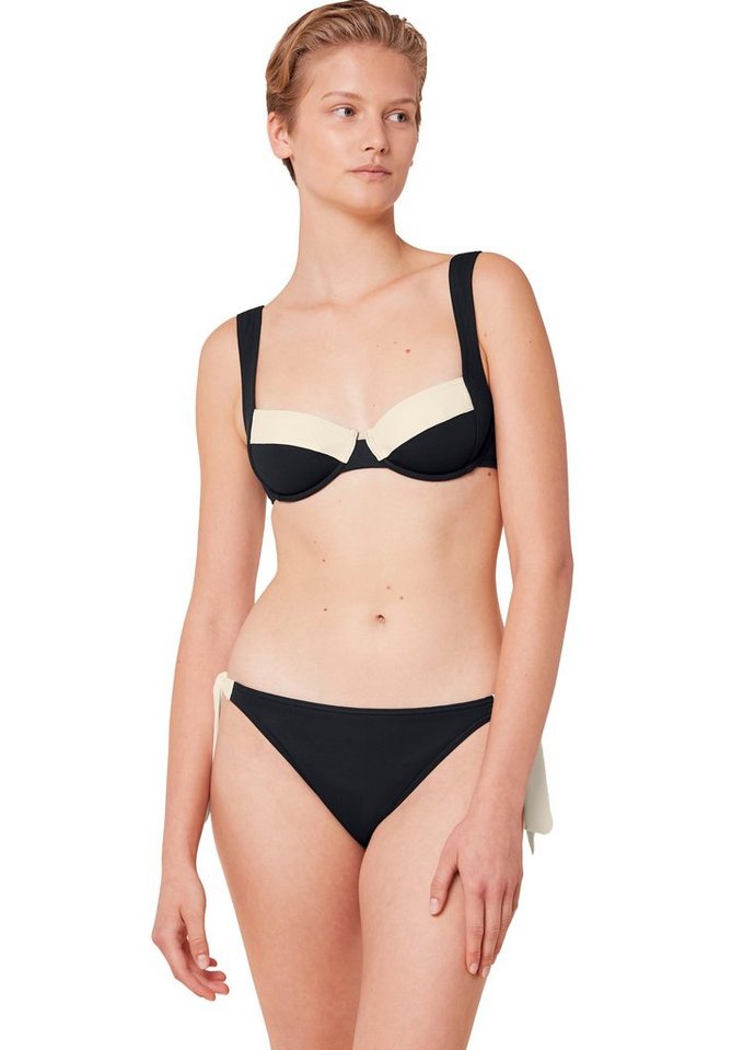 Triumph Balconette-Bikini-Top Summer Glow W 02 sd, Struktur-Piqué von Triumph