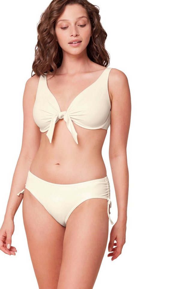 Triumph Bügel-Bikini-Top Summer Glow W sd, tief ausgeschnitten mit Bügeln, Struktur-Piqué von Triumph