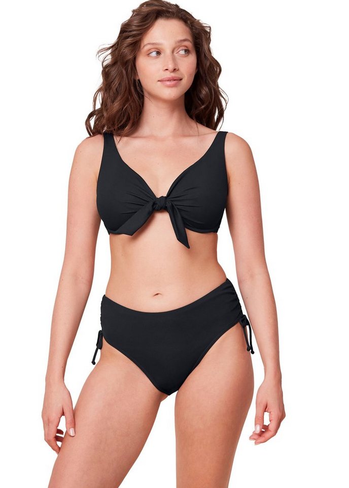 Triumph Bügel-Bikini-Top Summer Glow W sd, tief ausgeschnitten mit Bügeln, Struktur-Piqué von Triumph