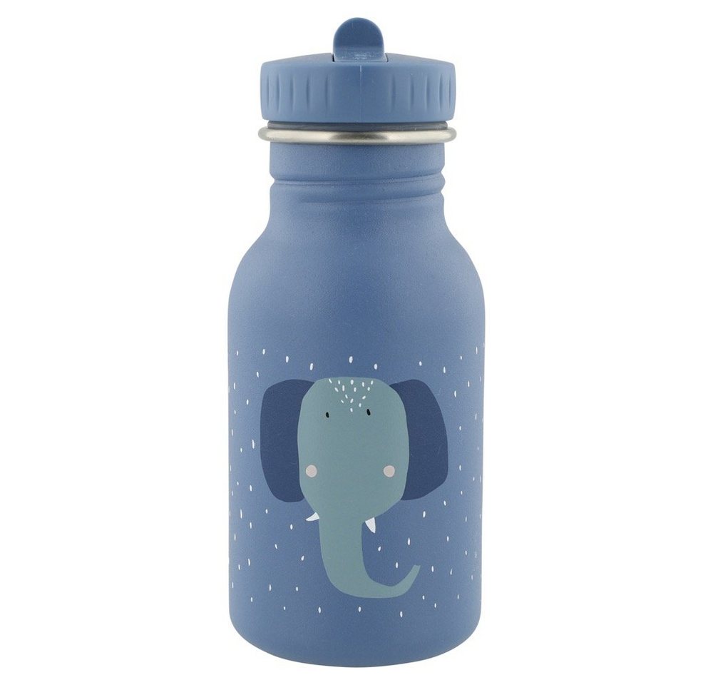 Trixie Baby Trinkflasche Trixie Trinkflasche aus Edelstahl Mr Elephant Elefant blau 350ml von Trixie Baby